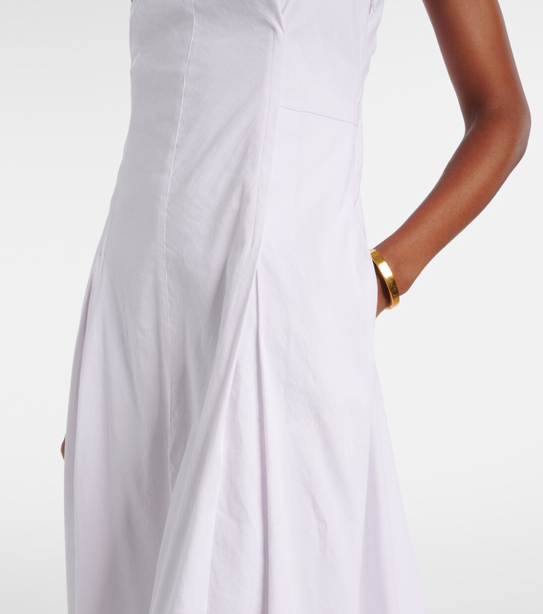 Linen-blend midi dress | Vince