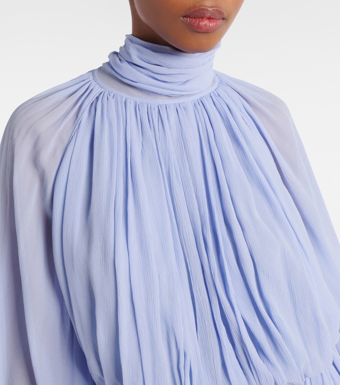 Robe midi en soie | Stella McCartney