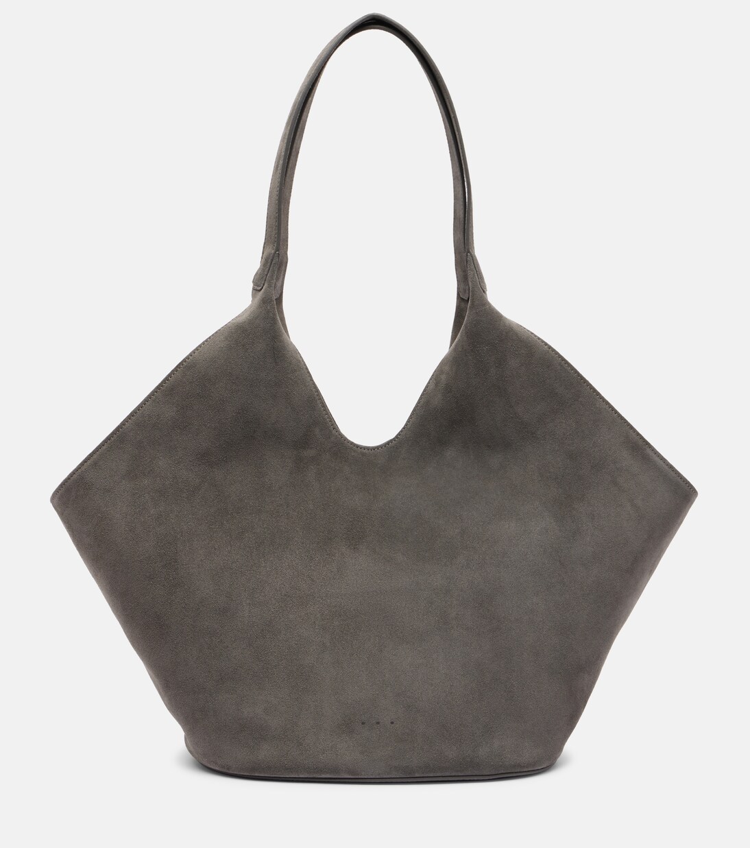 Phantom Large suede tote bag | Aesther Ekme