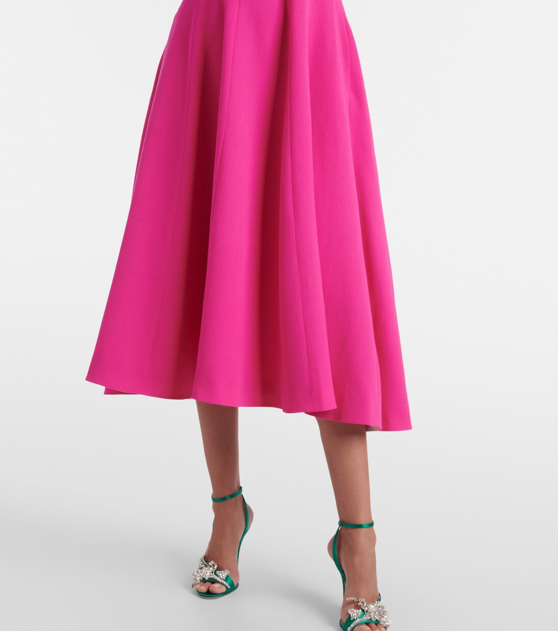 Camilla belted wool midi dress | Emilia Wickstead