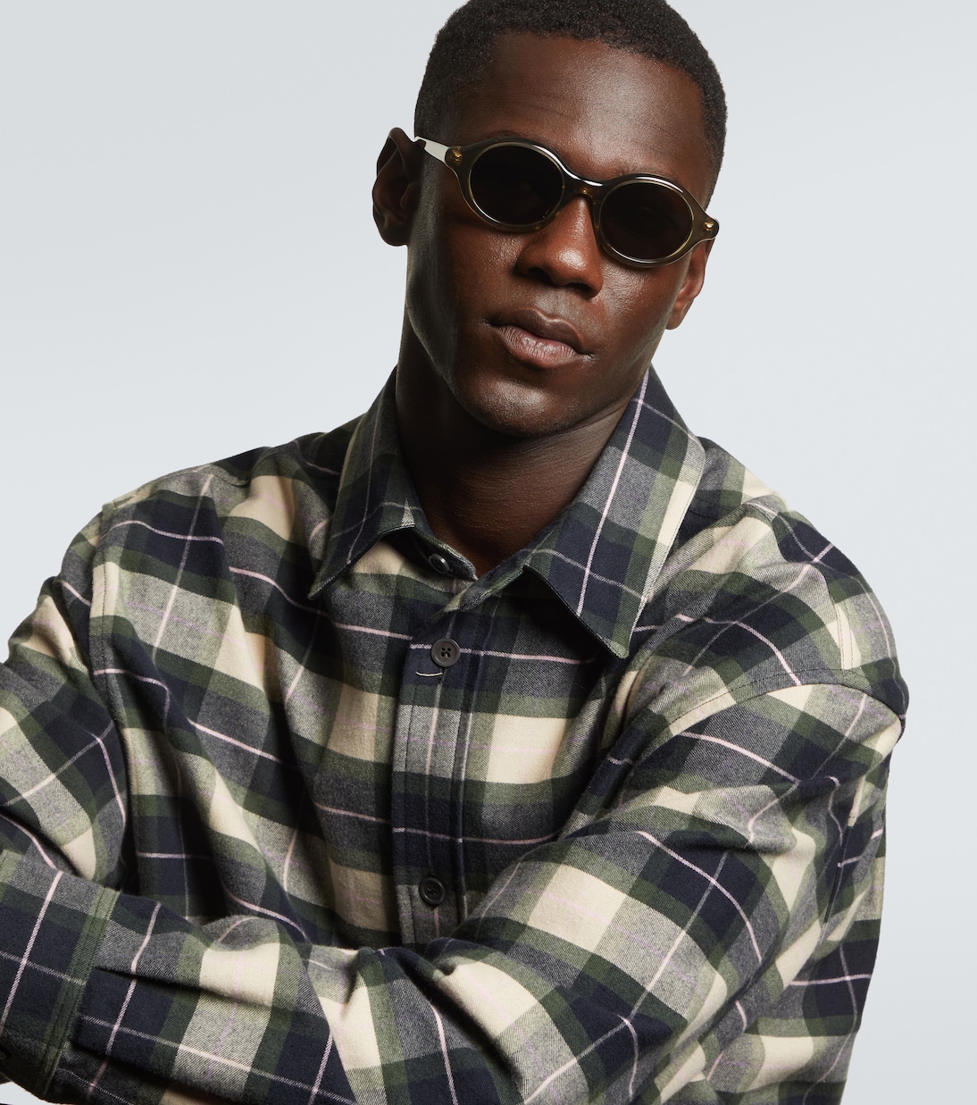 Epsilon Slim round sunglasses | Loewe
