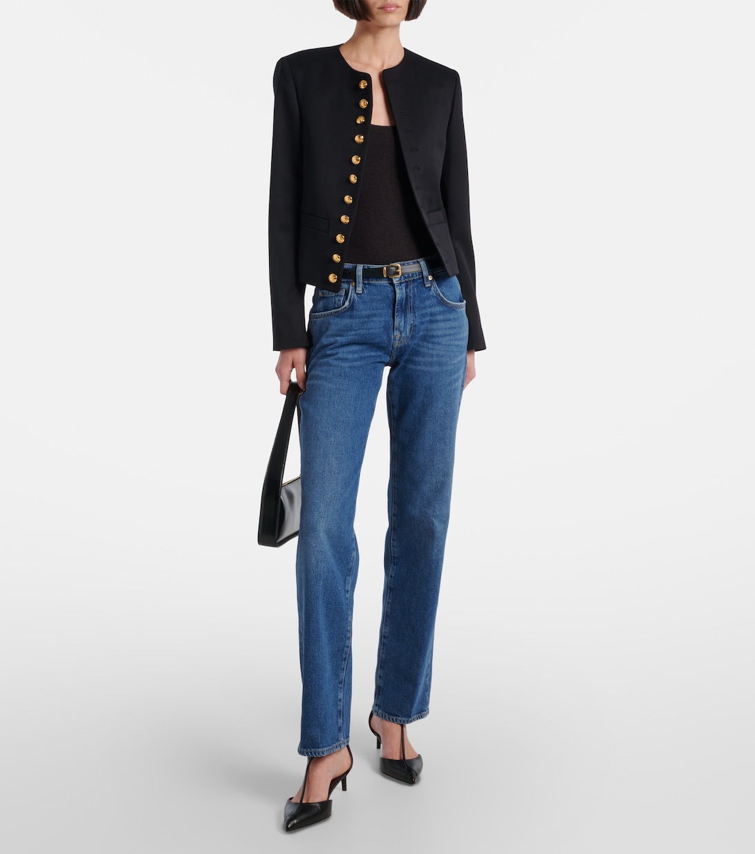 Mid-Rise Straight Jeans Calie | 7 For All Mankind