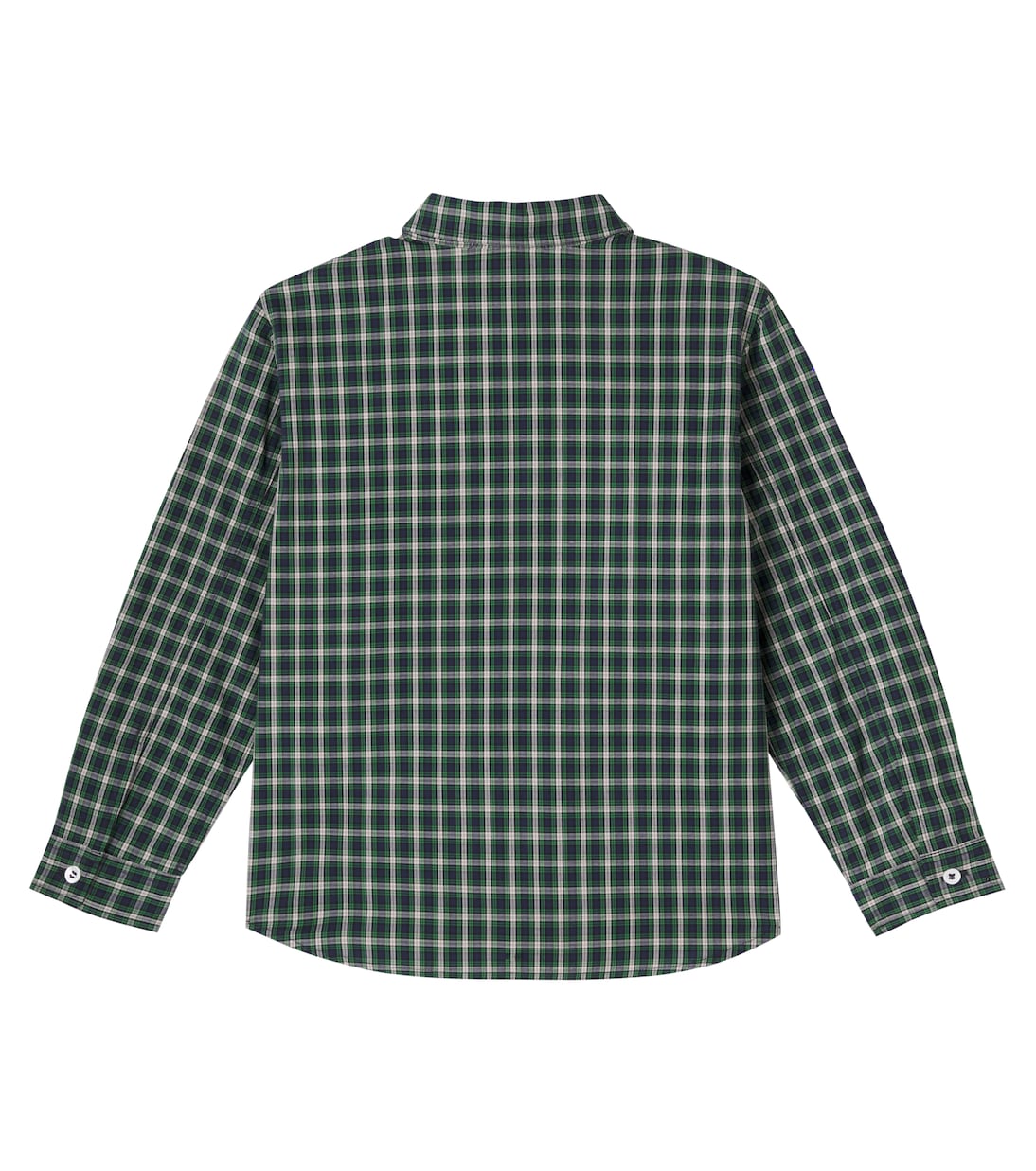 Checked cotton shirt  | Bonpoint