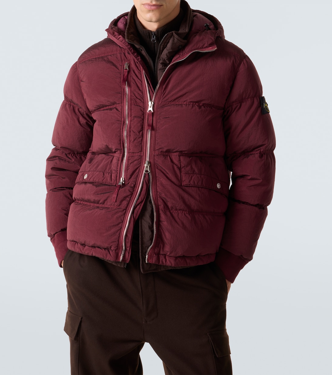 Compass down jacket | Stone Island