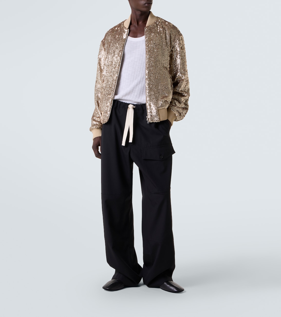 Sequined bomber jacket | Dries Van Noten