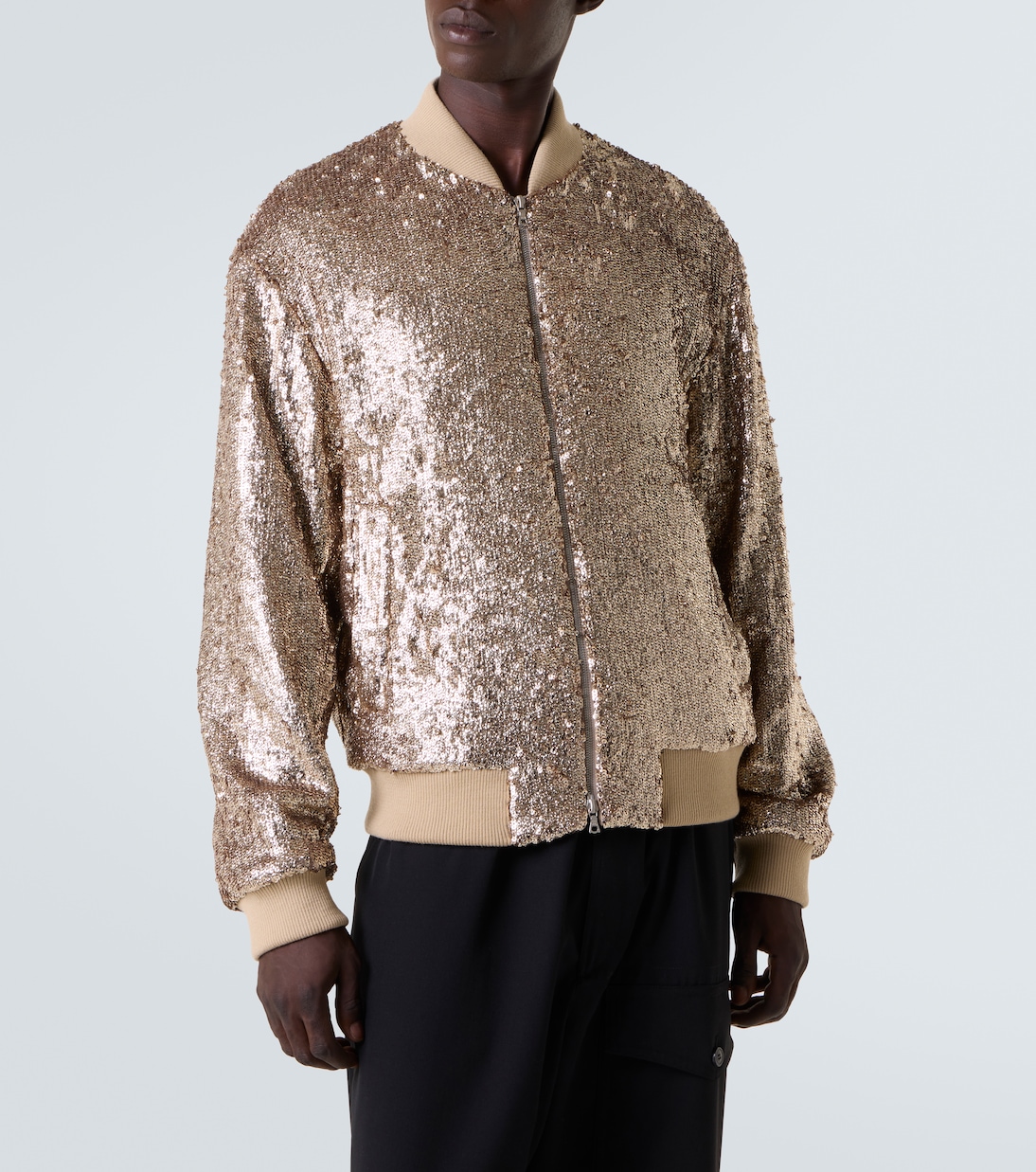 Sequined bomber jacket | Dries Van Noten