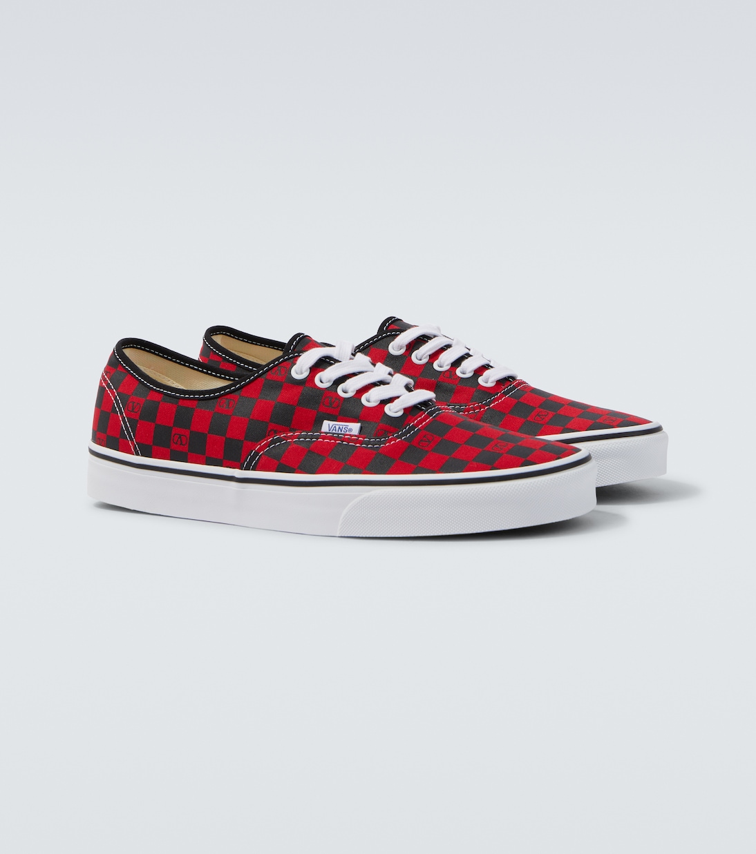 x Vans VLogo checked sneakers | Valentino Garavani