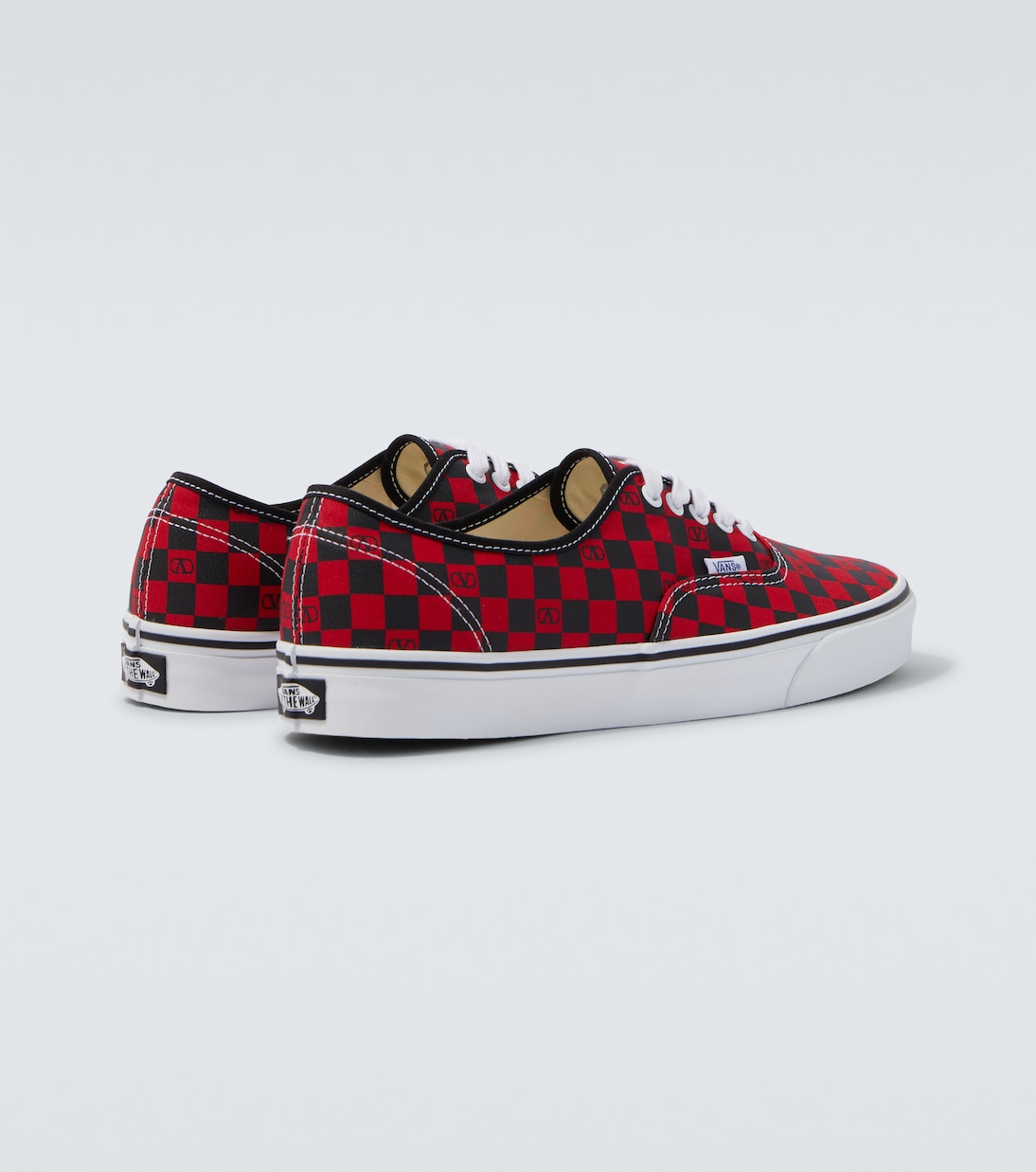 x Vans VLogo checked sneakers | Valentino Garavani