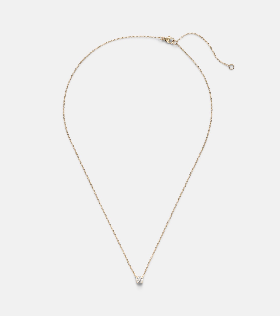 Halskette Essential aus 14kt Gelbgold (585/1000) mit Diamanten | Stone and Strand