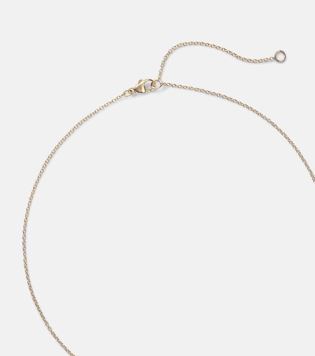 Halskette Essential aus 14kt Gelbgold (585/1000) mit Diamanten | Stone and Strand