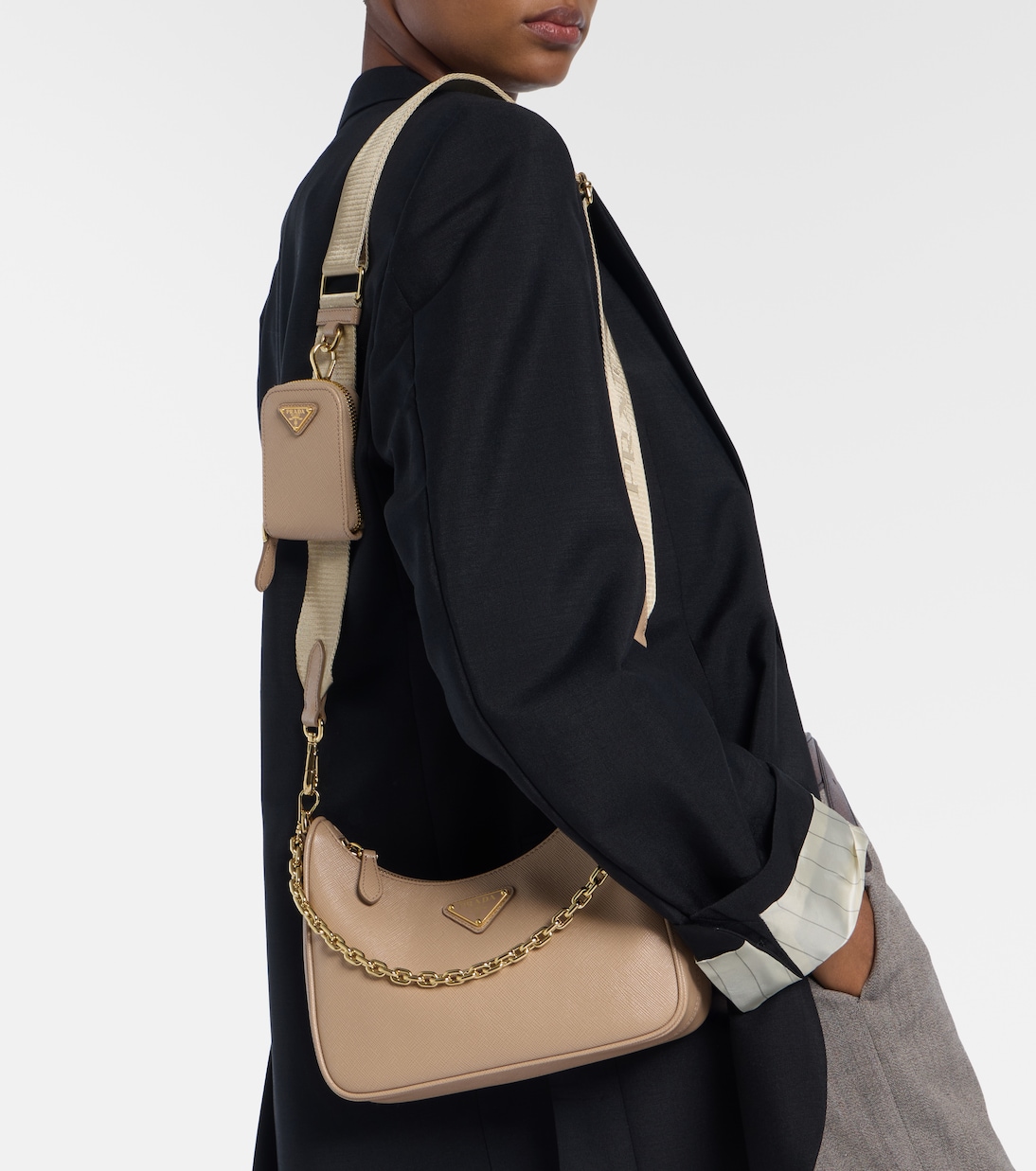 Schultertasche Re-Edition 2005 aus Leder | Prada