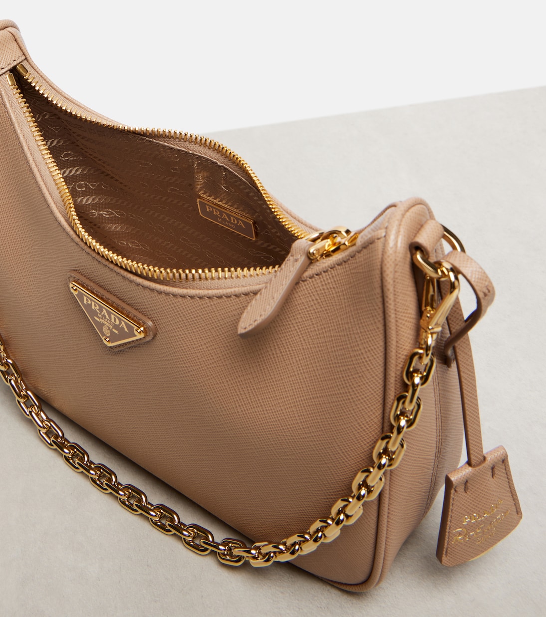 Schultertasche Re-Edition 2005 aus Leder | Prada