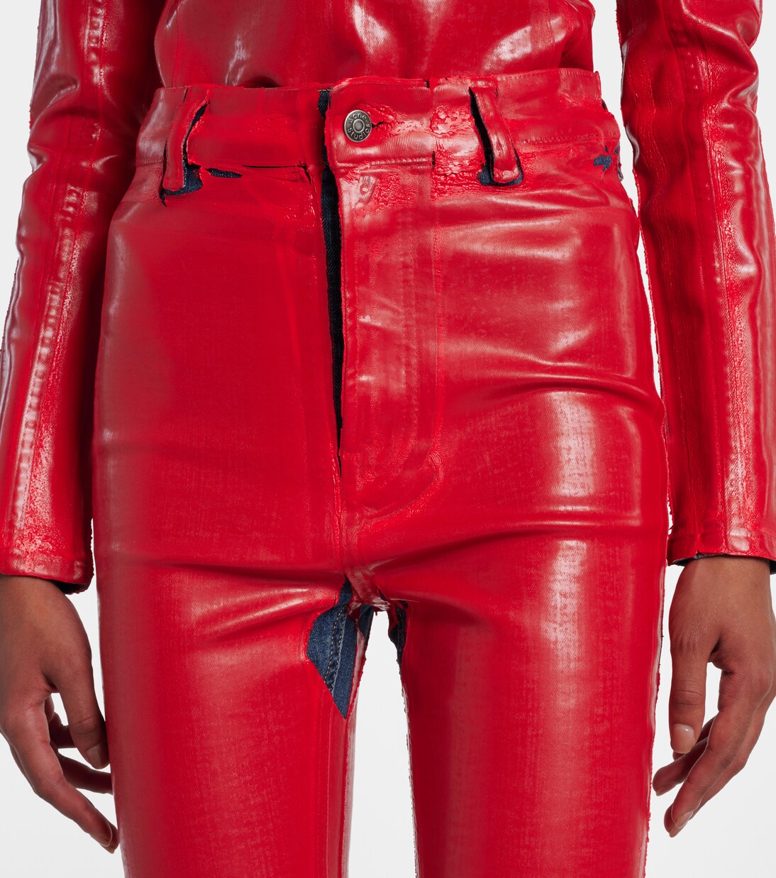 Schlaghose Porto aus einem Baumwollgemisch | Acne Studios