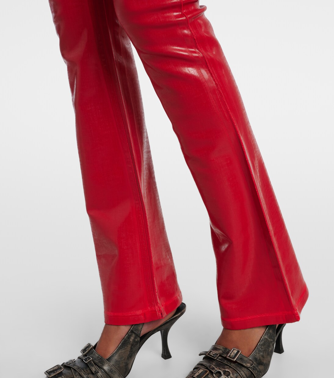 Schlaghose Porto aus einem Baumwollgemisch | Acne Studios