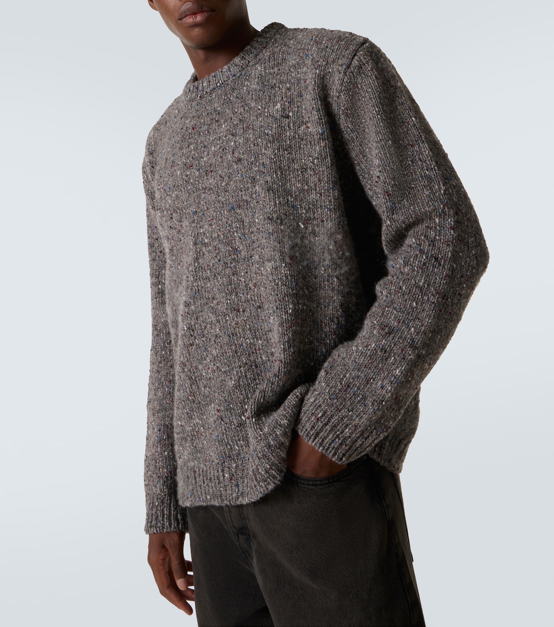 Four Stitches virgin wool sweater | Maison Margiela