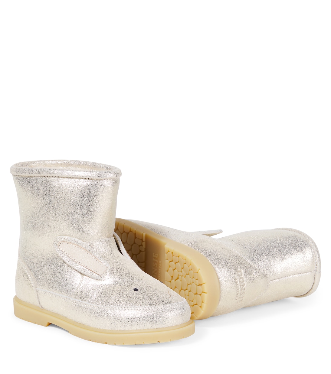Xelly metallic leather boots | Donsje