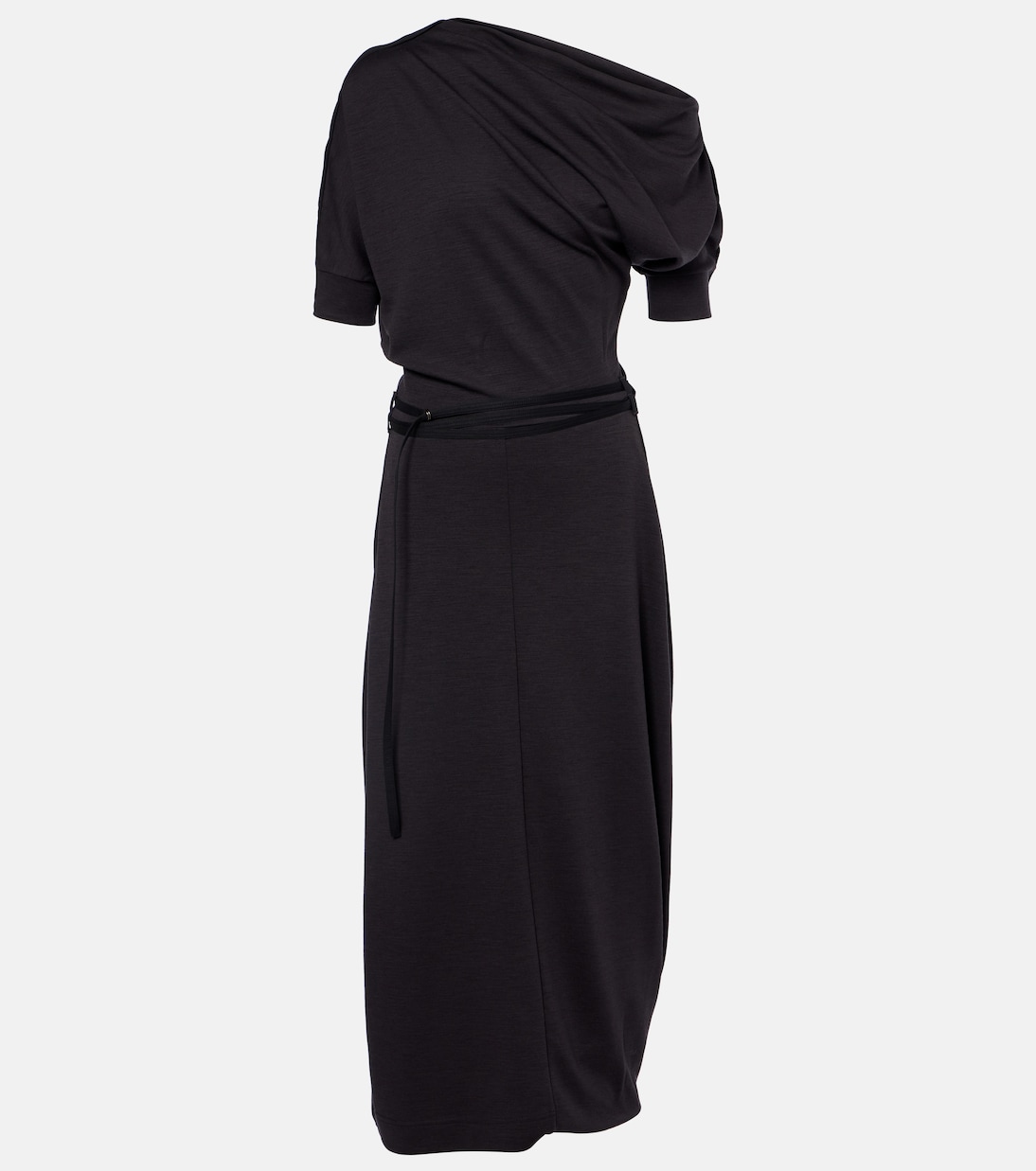 Twisted Hem jersey midi dress | Lemaire