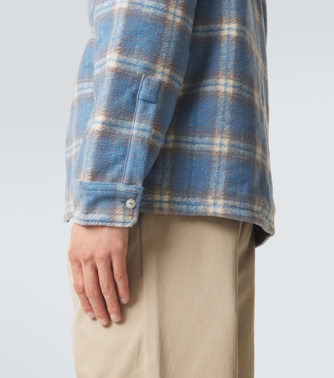 Chemise en laine mélangée à carreaux  | Polo Ralph Lauren