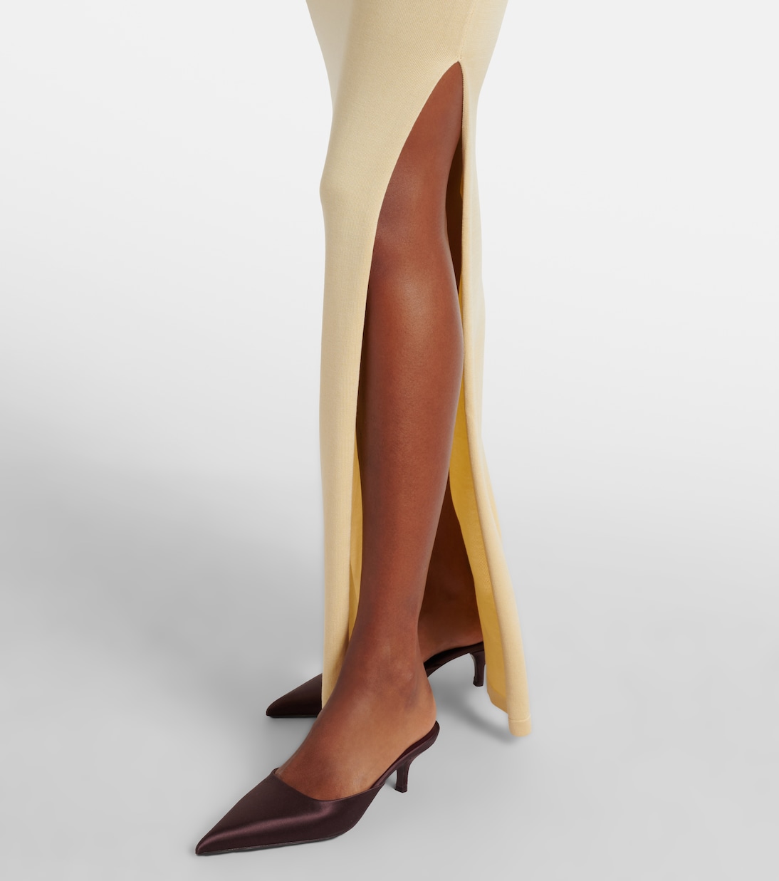 Silk-blend maxi dress | Aya Muse