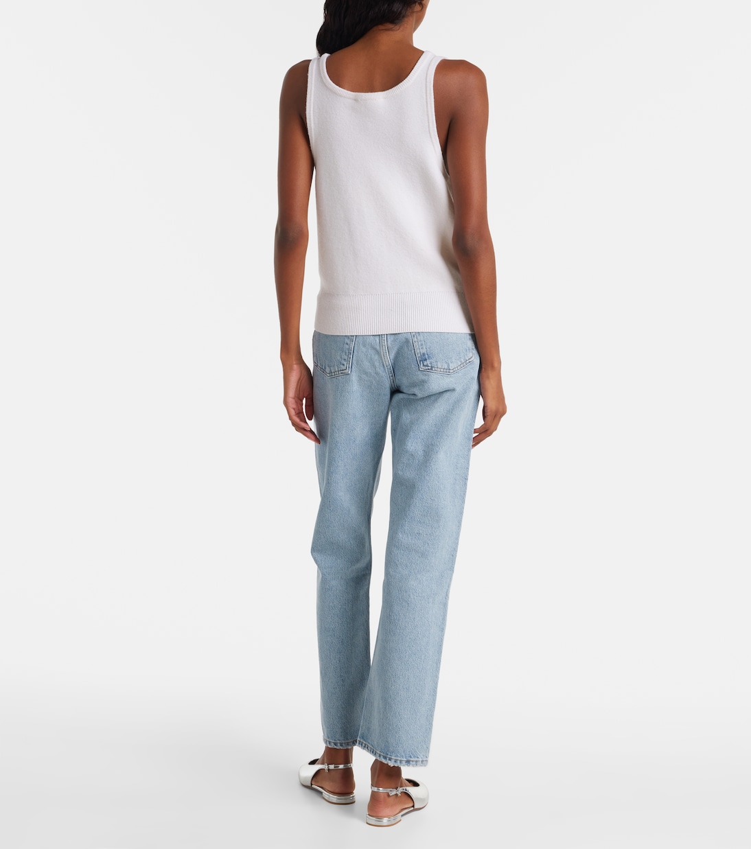 Sequined wool and cashmere top | Rabanne