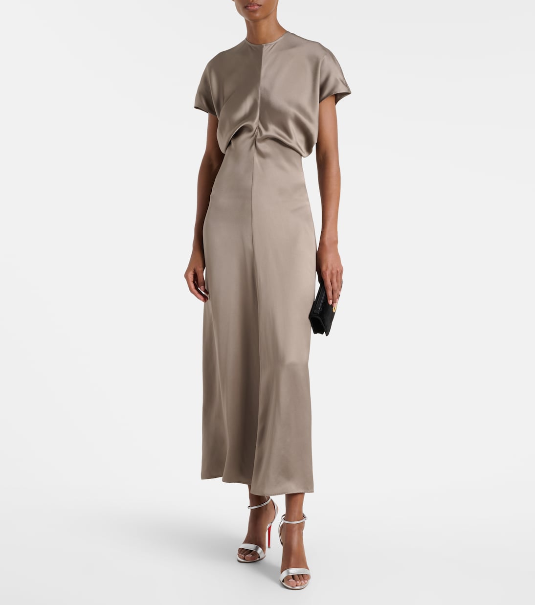 Sandales Miss Z 100 en cuir métallisé | Christian Louboutin