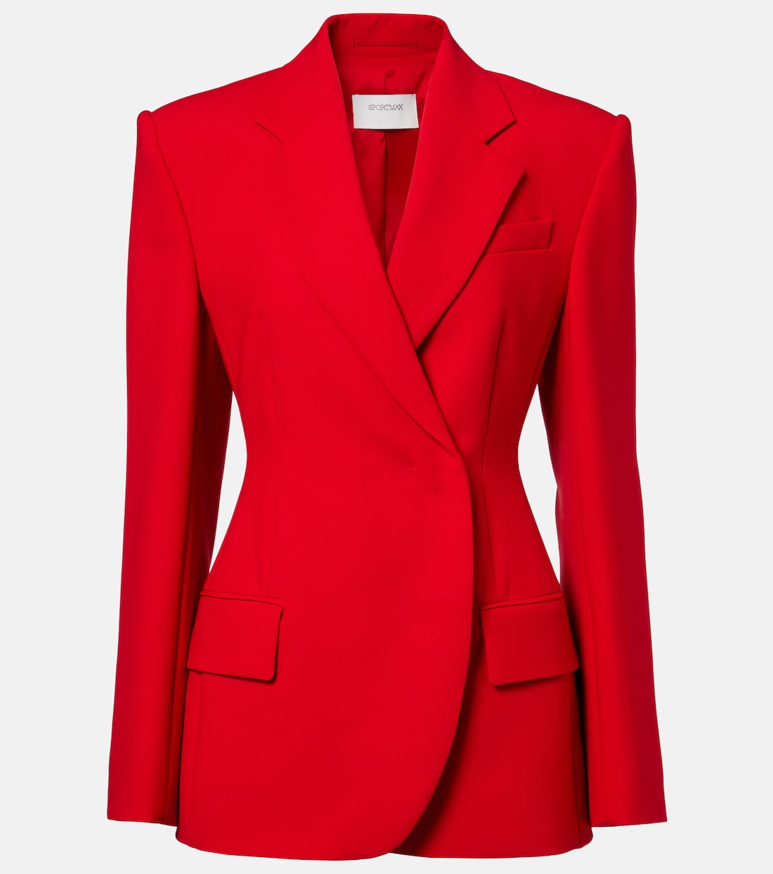 Blazer péplum en toile | Sportmax