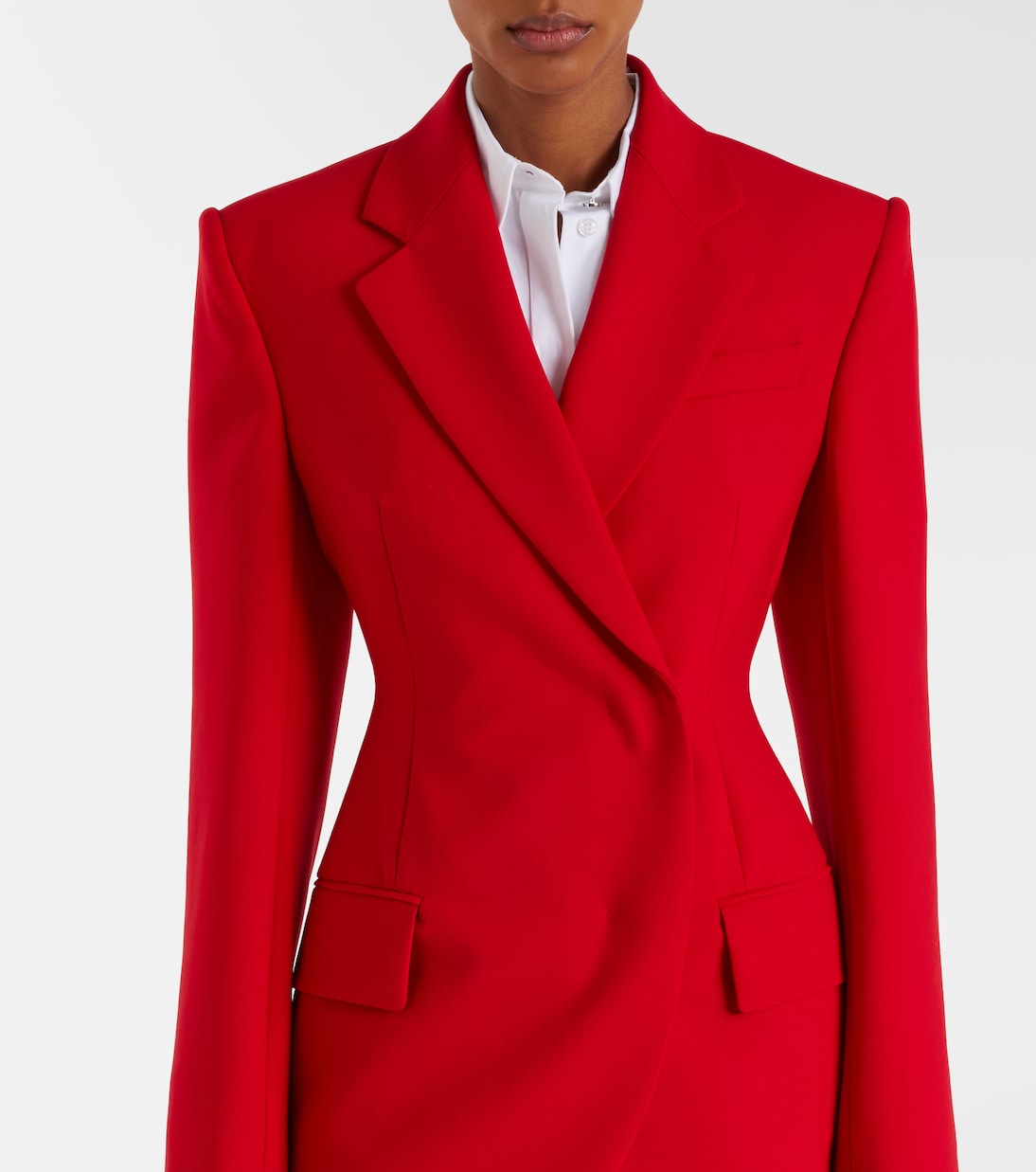 Blazer péplum en toile | Sportmax