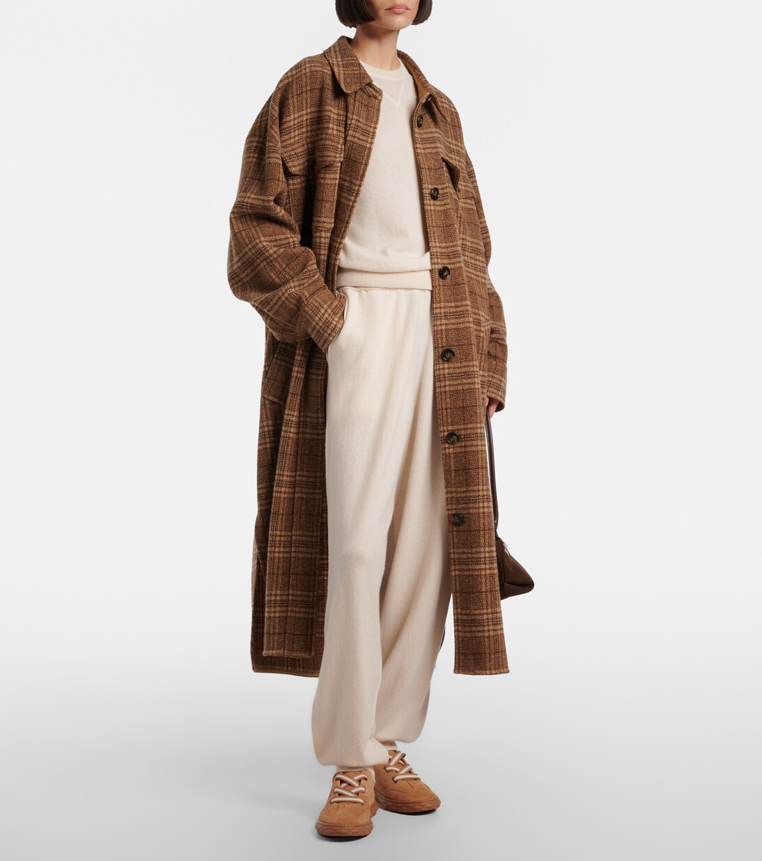 Baskets Diamond Light Flex en daim | Jimmy Choo