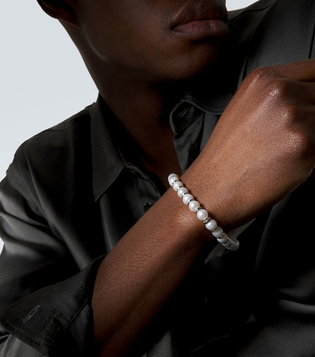 Armband Spiritual Beads aus Süßwasserperlen mit Sterlingsilber | David Yurman