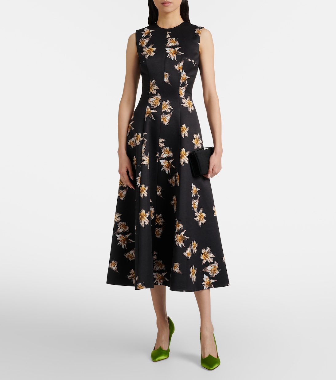 Midikleid Mara aus Duchesse-Satin | Emilia Wickstead