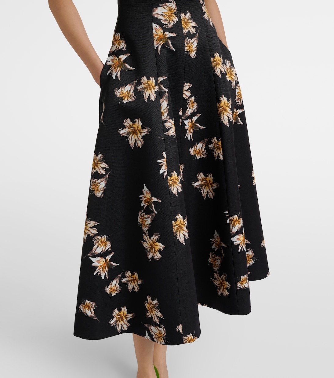 Midikleid Mara aus Duchesse-Satin | Emilia Wickstead