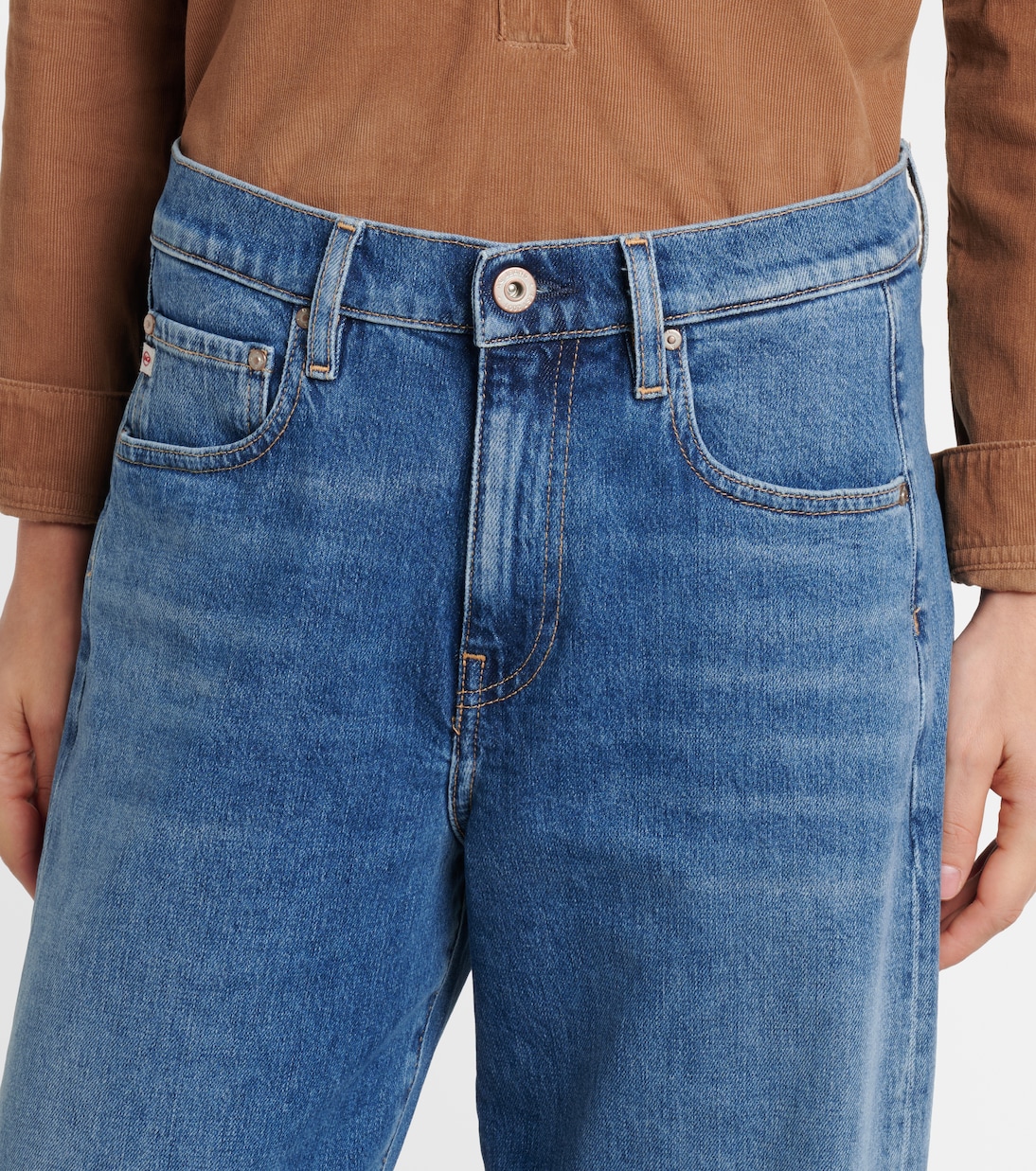 High-Rise Barrel Jeans Hattie | AG Jeans