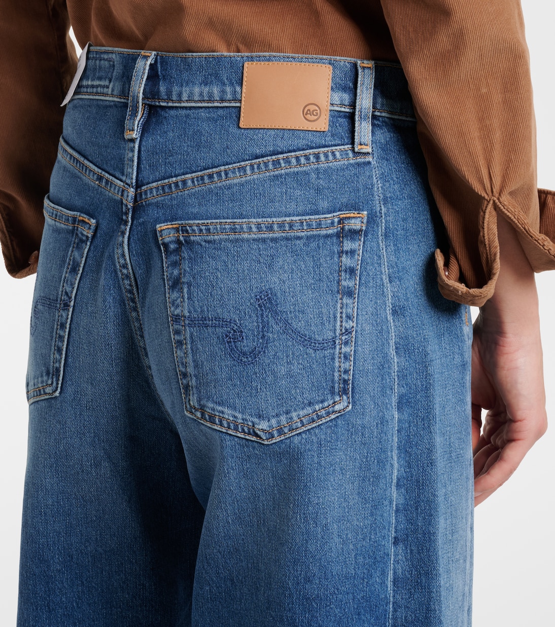 High-Rise Barrel Jeans Hattie | AG Jeans