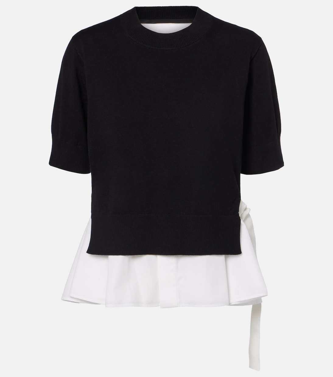 Paneled top | Sacai