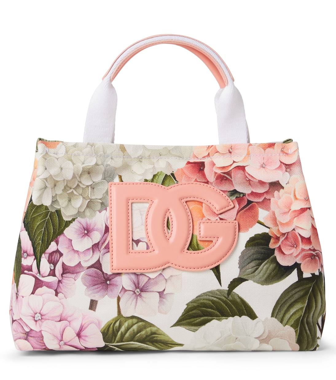 Sac DG en toile à fleurs | Dolce&Gabbana Kids