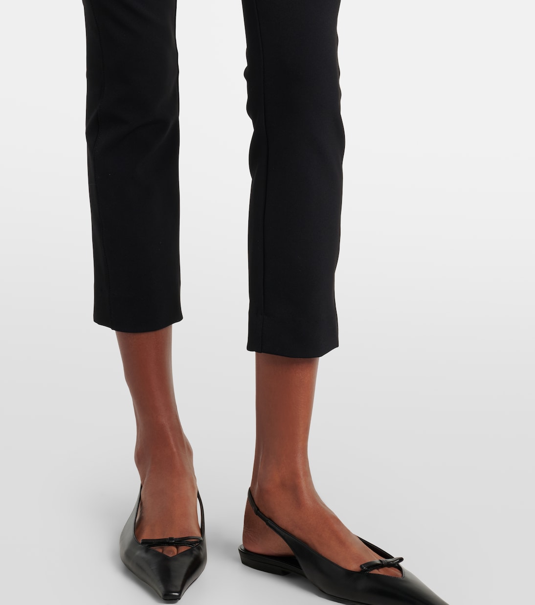 Schmale Cropped-Hose Scuba | Veronica Beard