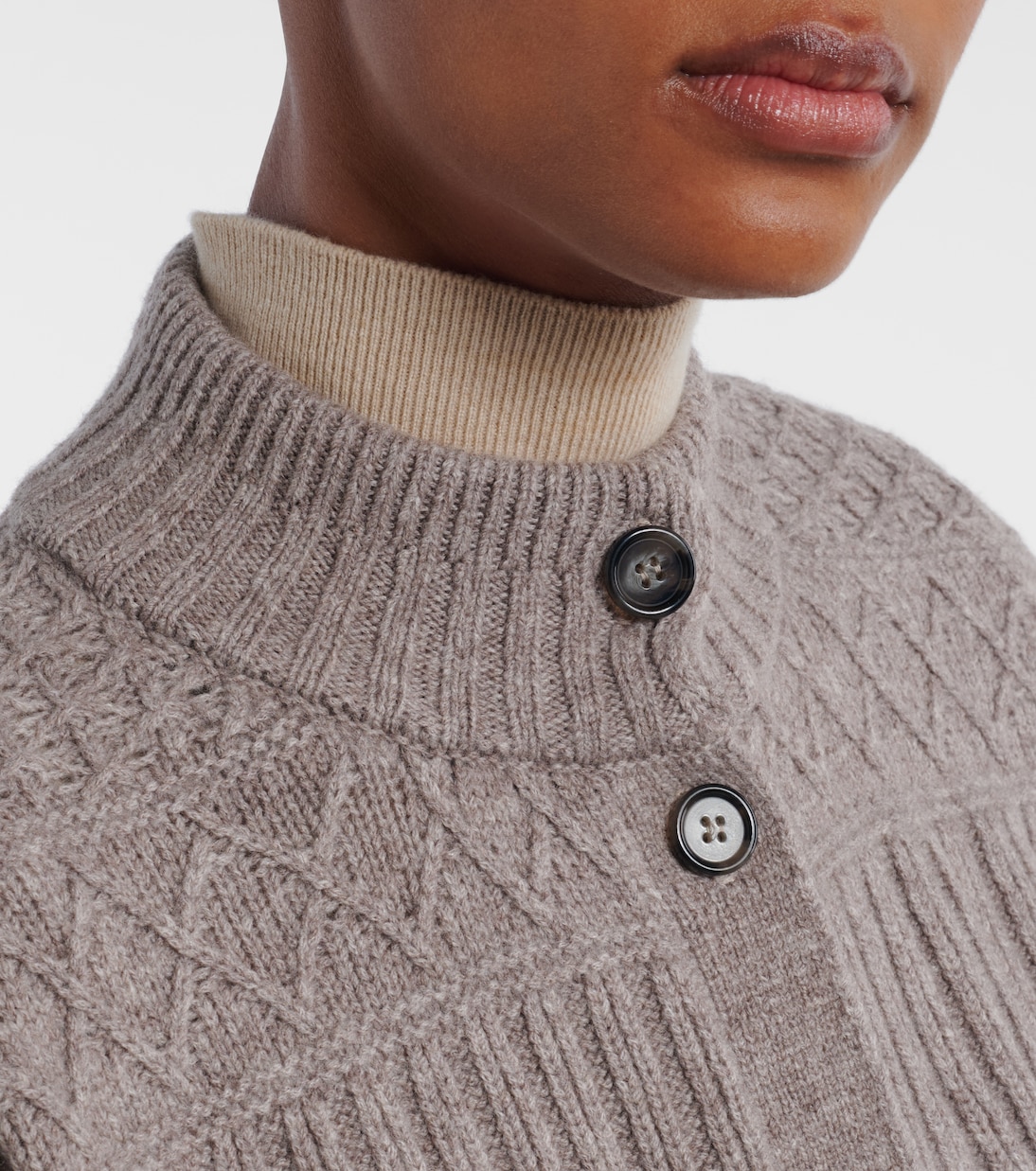 Amory cable-knit wool-blend cardigan | Altuzarra