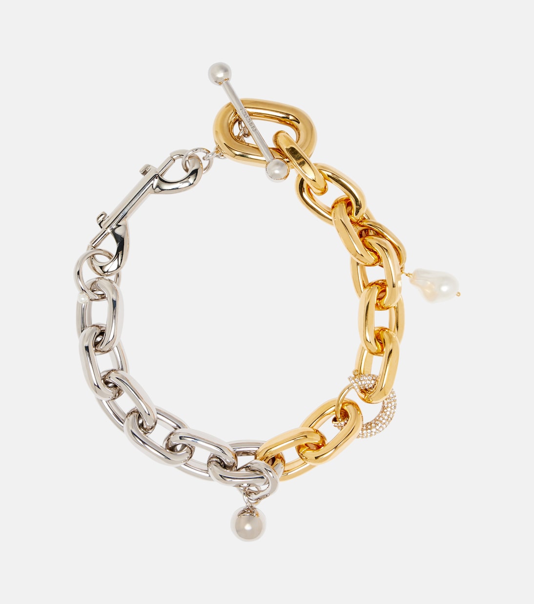 XL Link embellished chain necklace | Rabanne
