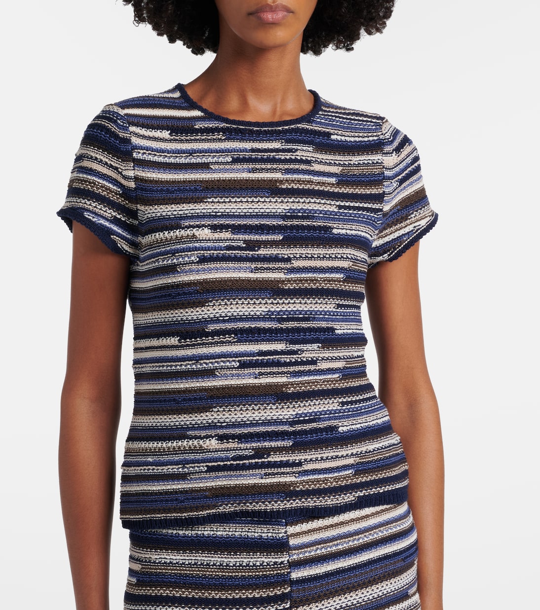 White Label Veya T-Shirt aus Strick | Proenza Schouler