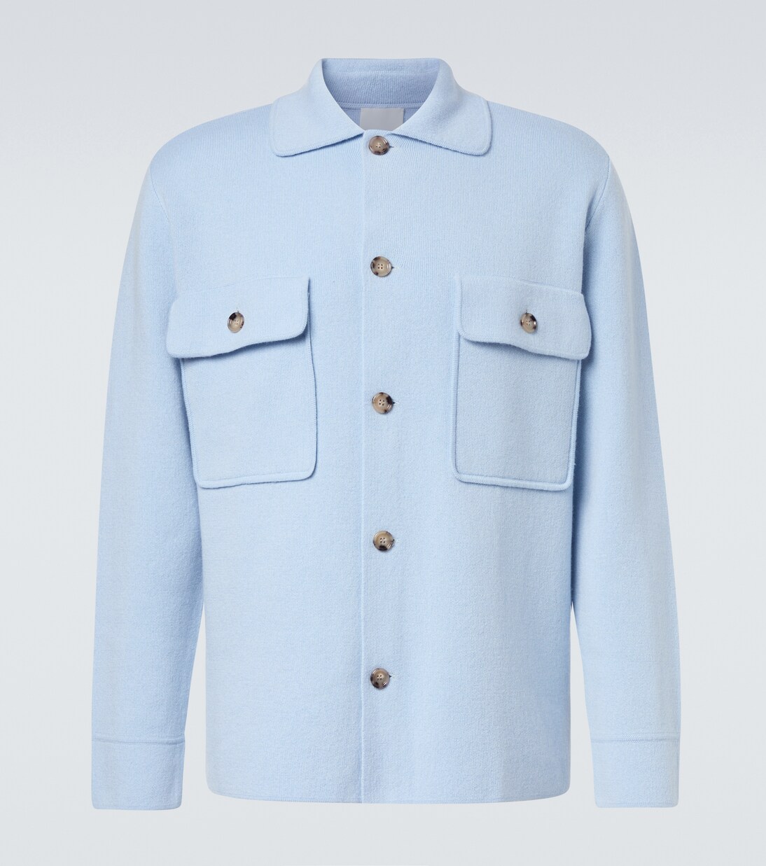 Camicia in lana e cashmere | Allude