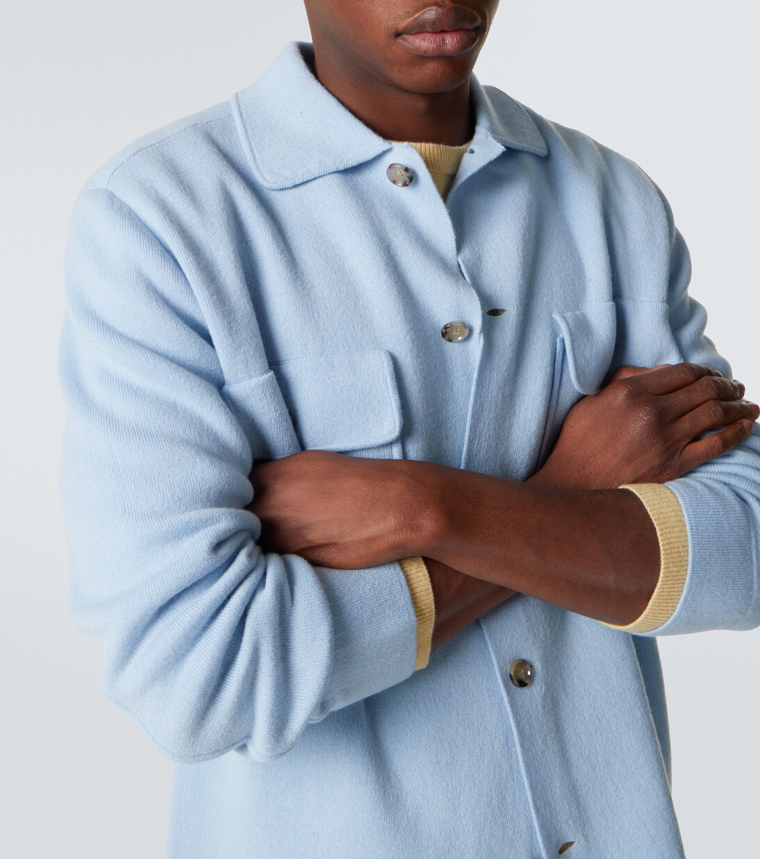 Camicia in lana e cashmere | Allude