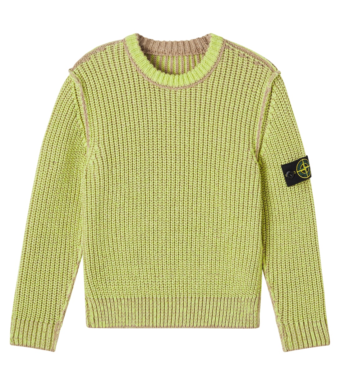 Compass cotton sweater | Stone Island Junior