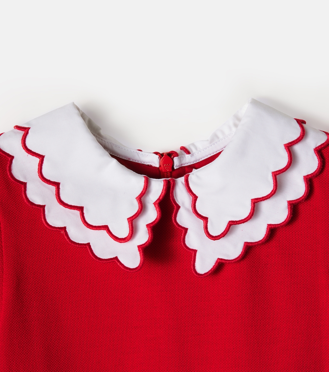 Pleated cotton dress | Patachou