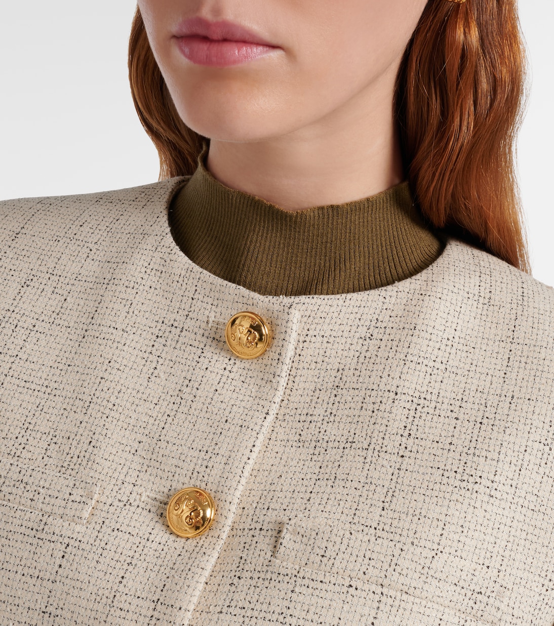 Jacke Crancy Shamo aus Tweed | Blazé Milano