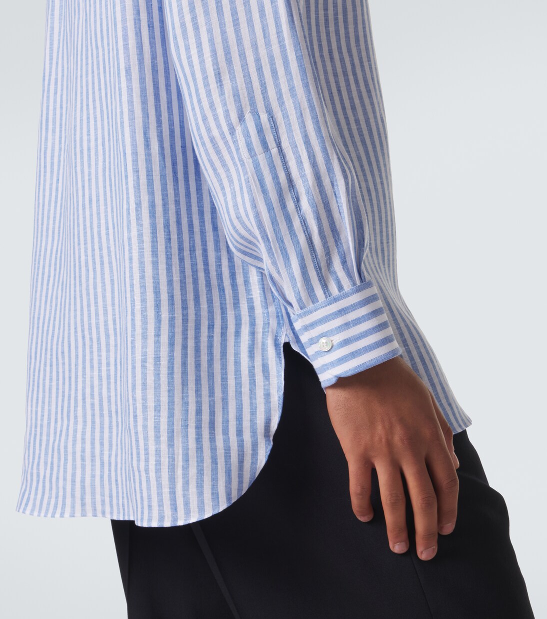 Striped linen shirt | Charvet