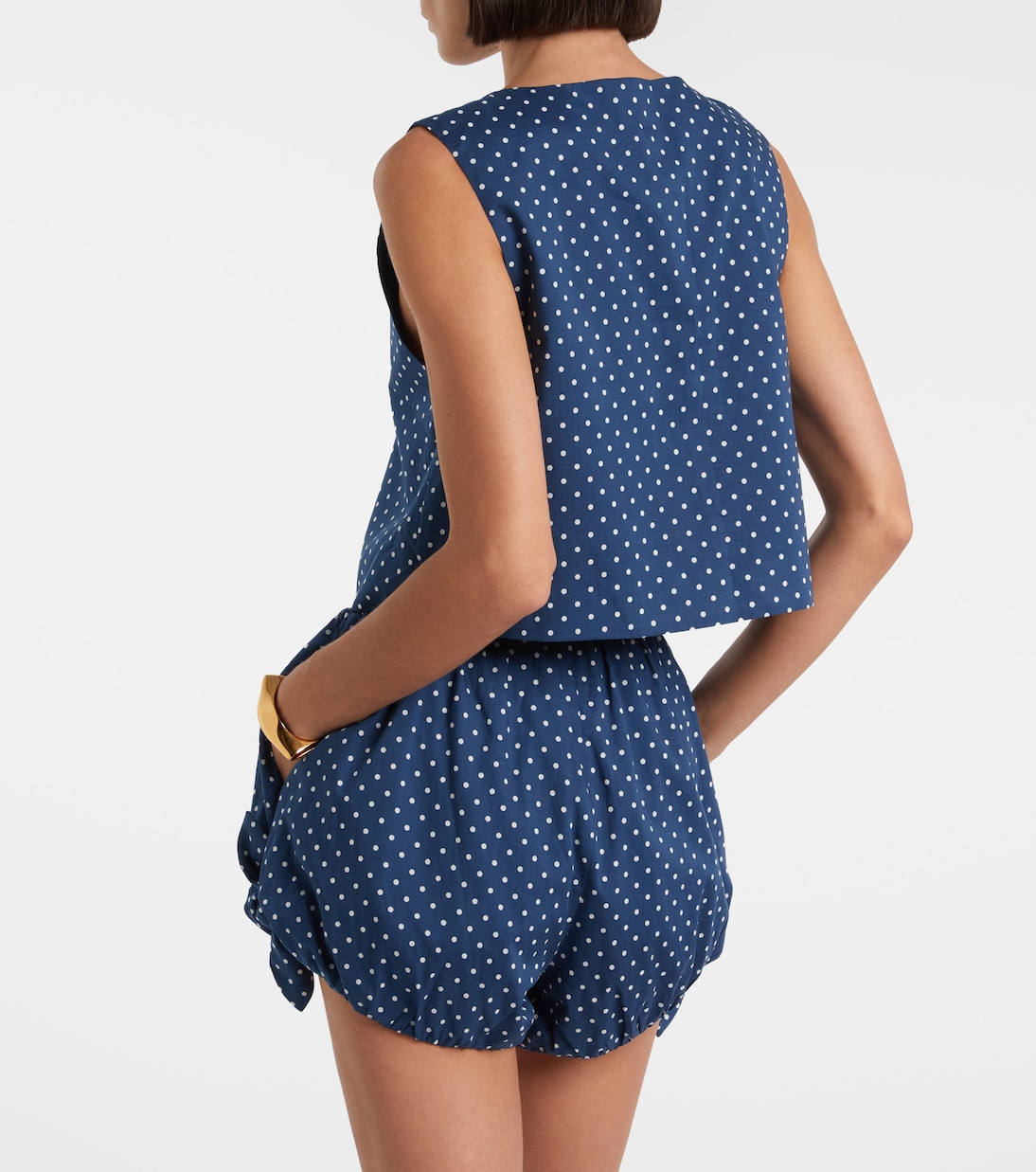 Top cropped Rio a pois | Posse