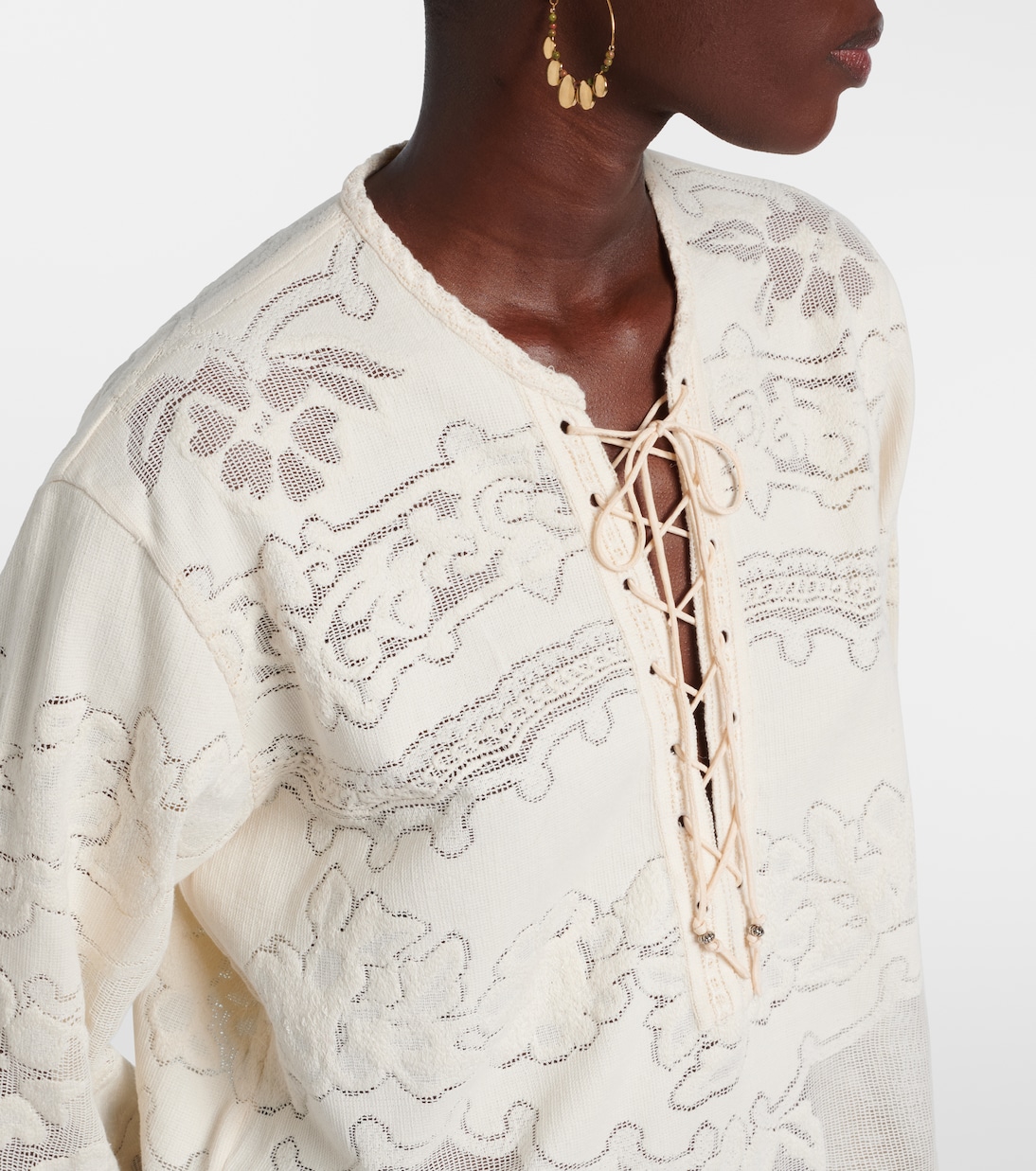 Solara embroidered cotton-blend minidress | Isabel Marant