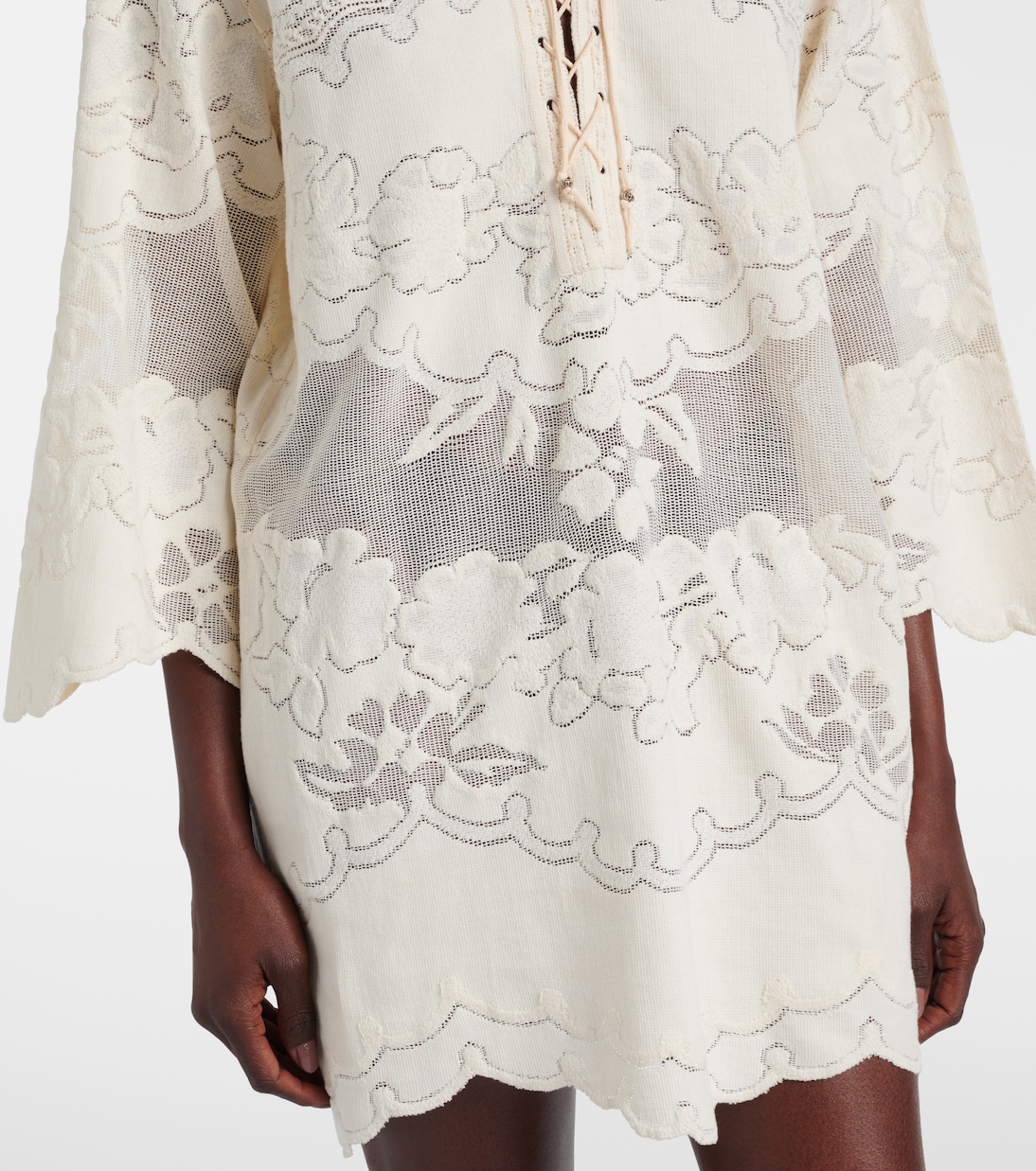 Solara embroidered cotton-blend minidress | Isabel Marant