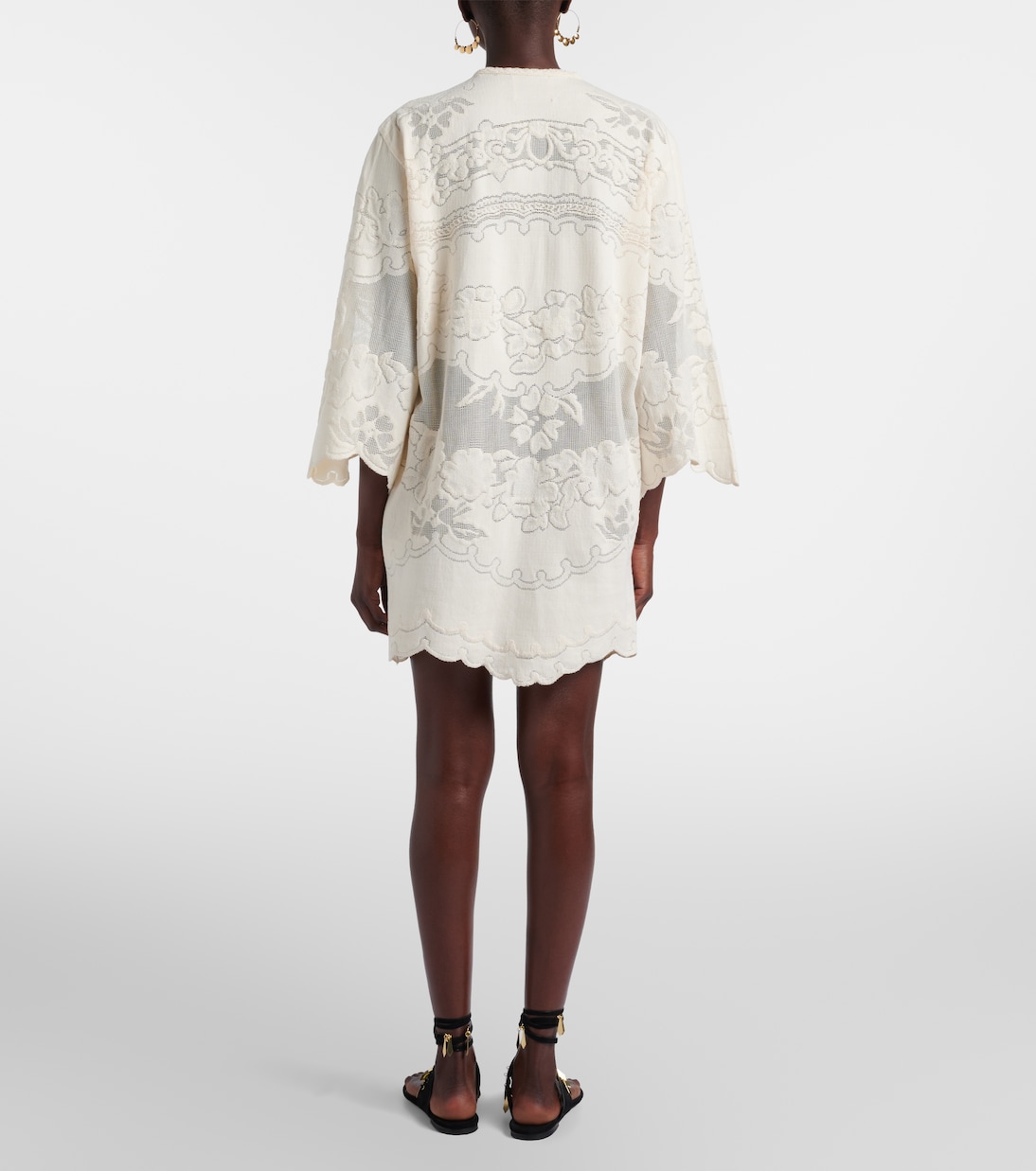 Solara embroidered cotton-blend minidress | Isabel Marant