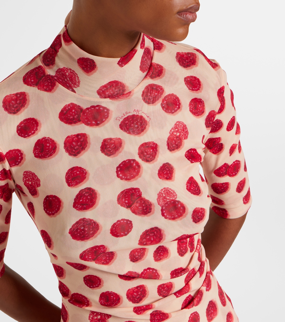 Printed mesh T-shirt | Stella McCartney